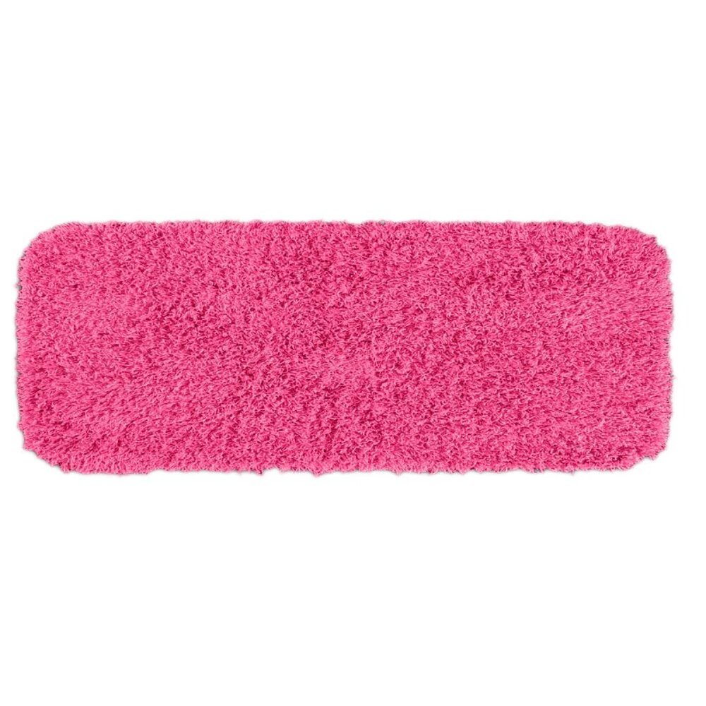 Garland Rug Serendipity Washable Nylon Bentley Pink Bathroom Runner 22" x 60"